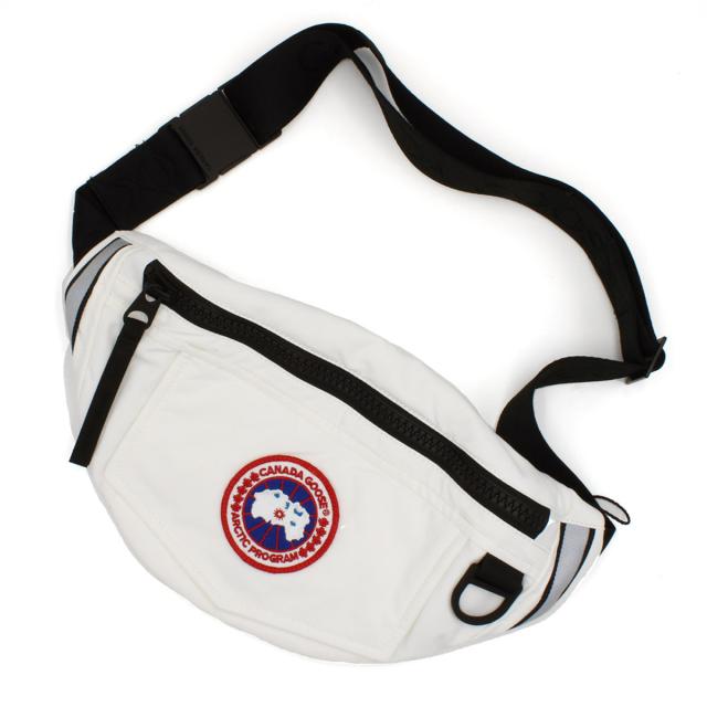 カナダグース CANADA GOOSE バッグ メッセンジャー ワンショルダー ボディバッグ 8833U 433 メンズ レディース ホワイト ブランド ボディ_1