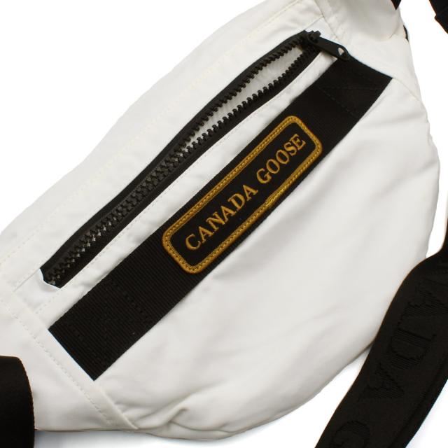 カナダグース CANADA GOOSE バッグ メッセンジャー ワンショルダー ボディバッグ 8833U 433 メンズ レディース ホワイト ブランド ボディ_3