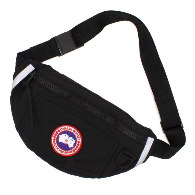 カナダグース CANADA GOOSE バッグ メッセンジャー ワンショルダー ボディバッグ 8833U 61 メンズ レディース ブラック ブランド ボディ_1