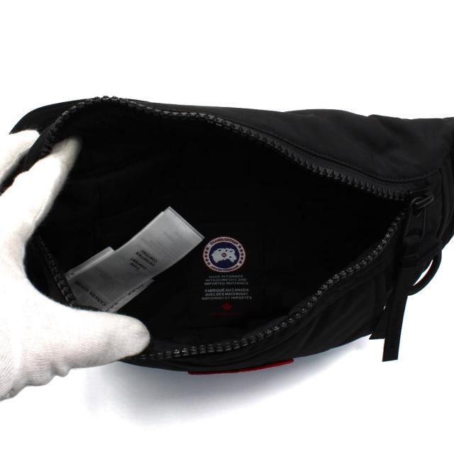 カナダグース CANADA GOOSE バッグ メッセンジャー ワンショルダー ボディバッグ 8833U 61 メンズ レディース ブラック ブランド ボディ_2