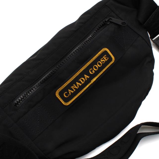 カナダグース CANADA GOOSE バッグ メッセンジャー ワンショルダー ボディバッグ 8833U 61 メンズ レディース ブラック ブランド ボディ_3