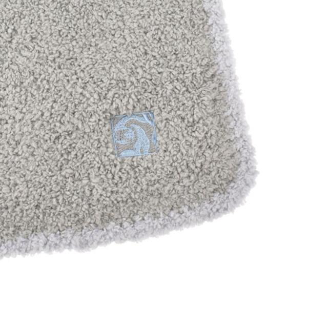 カシウエア KASHWERE ベビーブランケット ビーニー セット BBCH-BCP03 037 おくるみ 帽子 STONE/ICE BLUE グレー系 ベビー おくるみ 出産_3