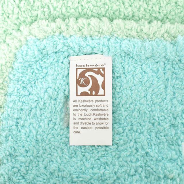 カシウエア KASHWERE ベビーブランケット ビーニー セット BBCH-BCP03 333 おくるみ 帽子 MINT/AQUA ライトブルー系 ベビー おくるみ 出_5