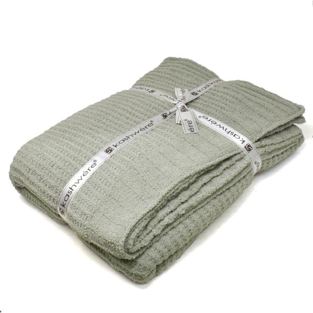 カシウエア KASHWERE ブランケット THCH-TEX02-035-5270 THROW マイクロファイバー シングルサイズ 毛布 ひざ掛け タオルケット STONEカの通販は 28,340円