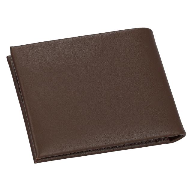 カルバンクライン Calvin Klein 財布 二つ折り財布 折りたたみ財布 小銭入れ付き K50K510599 BAR メンズ ブラウン系 本革 レザー 財布 使_2