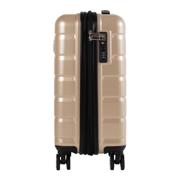 カルバンクライン Calvin Klein バッグ スーツケース キャリーケース LH118RL3 TPE 小型 35L TSAロック レディース メンズ ベージュ スー_1