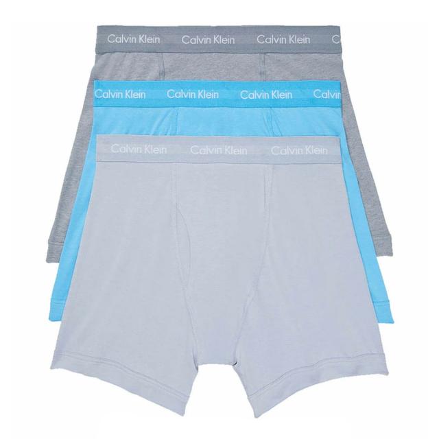 カルバンクライン  (CK) 肌着 ボクサーパンツ 前開き コットン 綿 ストレッチ 3枚組 セット アソート ロゴ 男性 NB2616 937