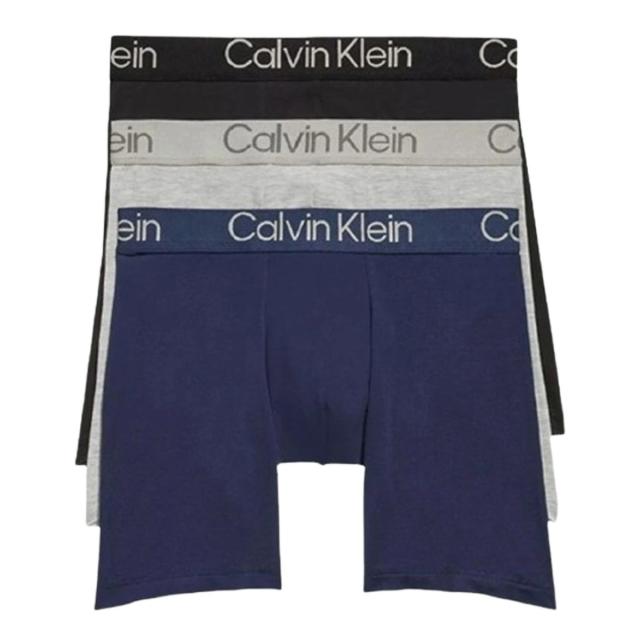 カルバンクライン  (CK) 肌着 ボクサーブリーフ ボクサーパンツ 前閉じ 3枚セット ロゴ ウルトラソフト 下着 NB3188 901 ボク