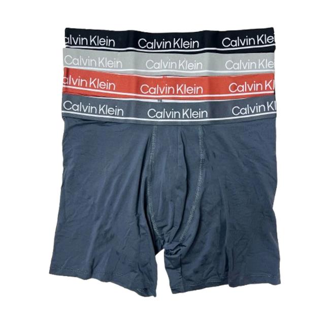 カルバンクライン  (CK) 肌着 ボクサーパンツ ボクサーブリーフ 前閉じ マイクロファイバー 4枚セット NP2756O 800 ボクサー