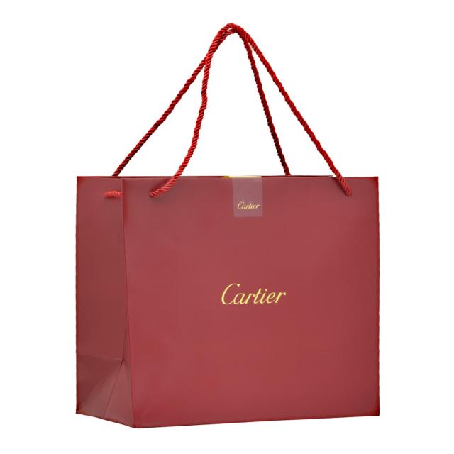 カルティエ Cartier ショップ袋 紙袋 手提げ ブランド ショッパー 単品