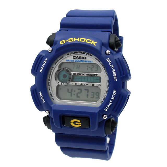カシオ CASIO G-SHOCK Gショック 腕時計 ウォッチ デジタル DW-9052-2VDR DIGITAL メンズ レディース シルバー+ブルー 海外正規品 腕時計