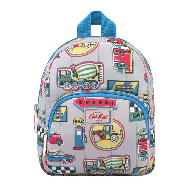 キャスキッドソン バックパック キッズ ミニ キルティング リュックサック 子供用 バッグ Light Grey Garage Badの通販はau Pay マーケット ホワイト リリス