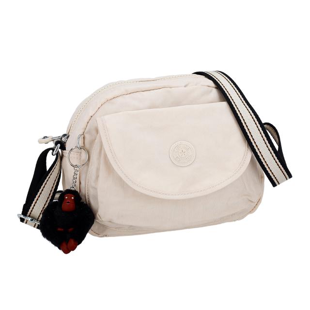 キプリング kipling バッグ ショルダーバッグ 斜めがけショルダーバッグ K15313 74O STELMA ステルマ レディース ベージュ+ブラック 斜め