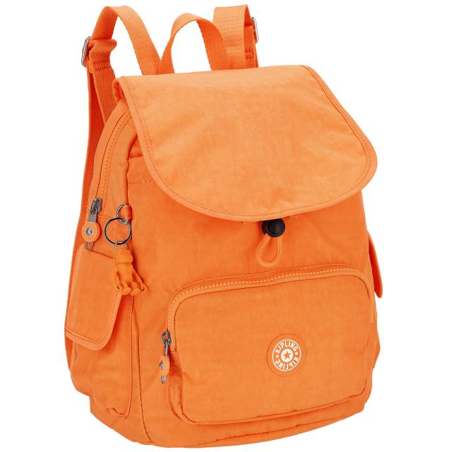 キプリング kipling バッグ リュックサック バックパック デイバッグ K15635 Q35 CITY PACK S レディース ソフトアプリコット オレンジ