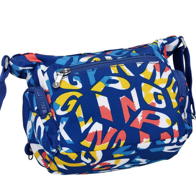 ラドヤード・キプリング kipling 御徒面子 ショルダーバッグ 曲がった掛け御徒面子 KI6193 UZ9 GABBIE MINI ギャビーミニ レディース 青味+マルチ色合い 斜