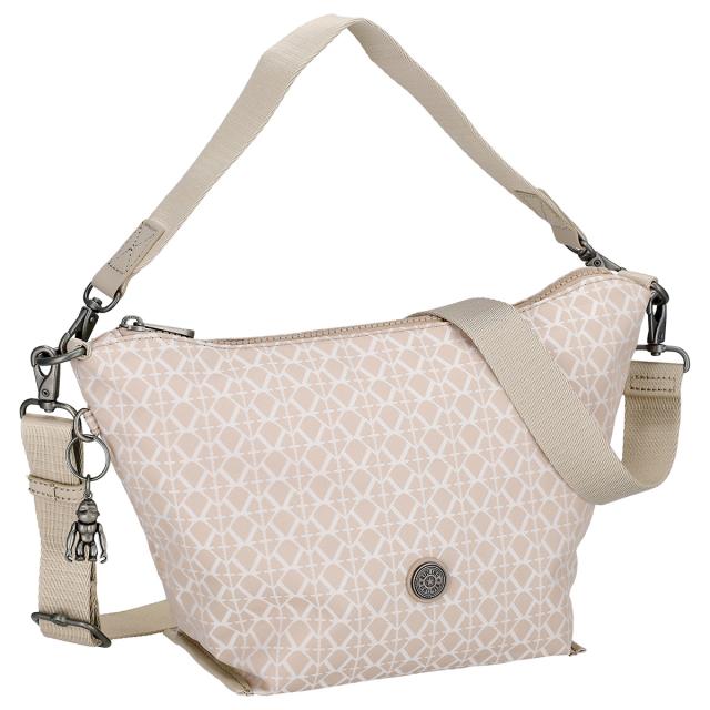 キプリング kipling バッグ 2WAY トートバッグ ショルダーバッグ 肩掛けバッグ 斜めがけバッグ KI6820 R63 MALIKA シグネチャーベージュ