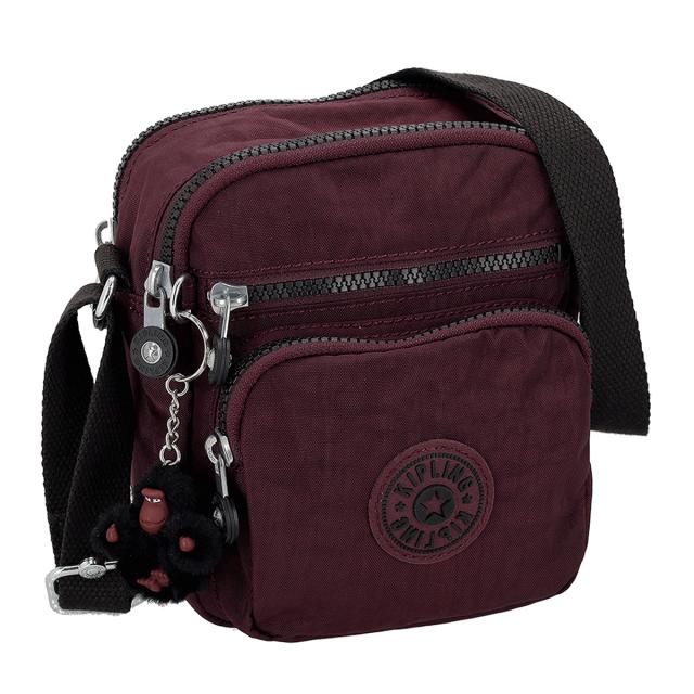キプリング kipling バッグ ショルダーバッグ 斜め掛けバッグ 肩掛けバッグ KI9161 1QG RON ロン レディース ボルドー系 斜め掛けショル