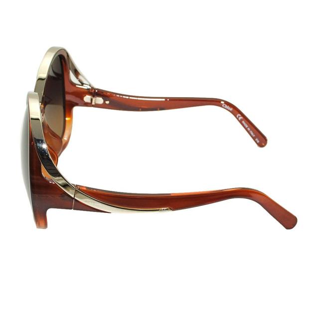 クロエ Chloe サングラス CE722SA-227 ブラウン UVカット アジアン