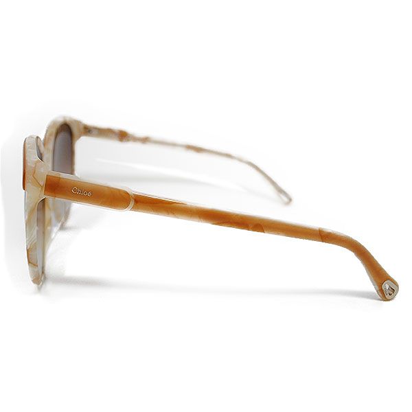 クロエ Chloe サングラス CE735SA-241 ホワイト オレンジ 新品 ギフト