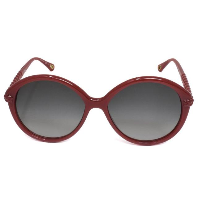 クロエ Chloe サングラス ch0002s-004 オレンジ系 UVカット アジアンフィット クロエ 女性 アイウェア レッド 旅行 海外 ブランド ケース アイウェア リゾート 旅行 海外 ブランド おしゃれ_1