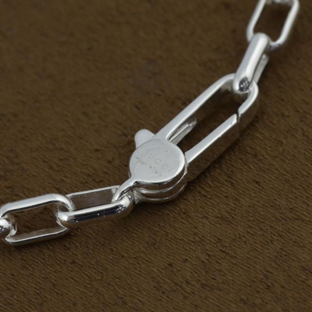 グッチ GUCCI インターロッキングG ブレスレット シルバー 295711 J8400 8106 スターリングシルバー GG ユニセックス ホワイトデー 新品_3