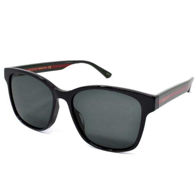 グッチ GUCCI サングラス ブラック GG0417SK-001 アジアンフィット レディース グッチ 女性アイウェア ブラック 旅行 海外 ブランド ケース アイウェア リゾート 旅行 海外 ブランド おしゃれ