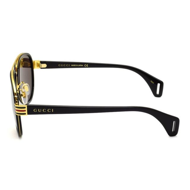 グッチ GUCCI サングラス ブラック ブラウン GG0447S-003 グッチ 男女兼用 アイウェア ブラウン 旅行 海外 ブランド アイウェア リゾート 旅行 海外 ブランド おしゃれ グッチ GUCCI サングラス ブラック ブラウン GG0447S-003 グッチ 男女