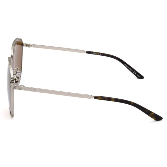 グッチ GUCCI サングラス GG0945SA-003 シルバー ブラウン メンズ  