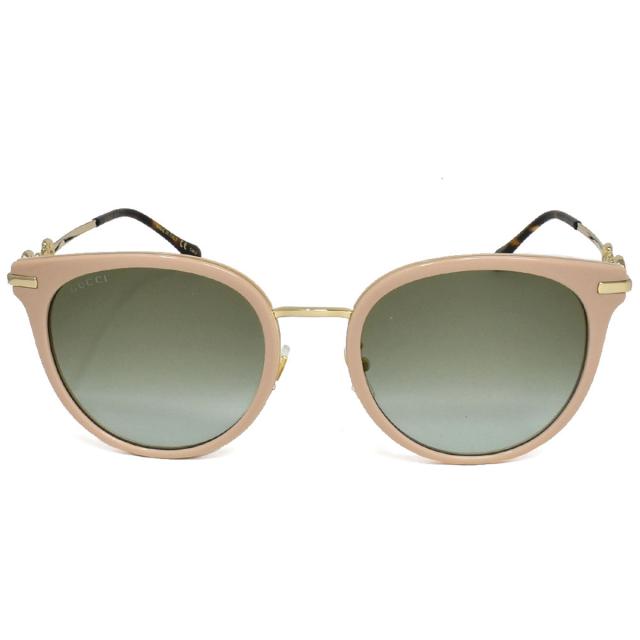 グッチ GUCCI サングラス アジアンフィット GG1015SK 002 メンズ レディース ユニセックス アイボリー＋グリーングラデーションサングラ