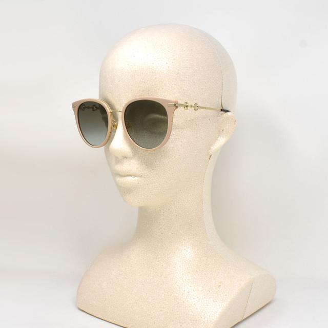 グッチ GUCCI サングラス アジアンフィット GG1015SK 002 メンズ レディース ユニセックス アイボリー＋グリーングラデーションサングラ