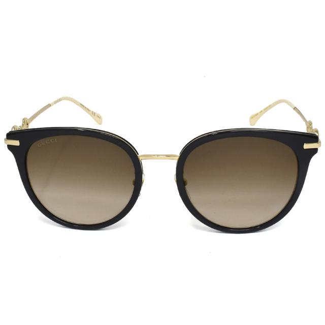 グッチ GUCCI サングラス アジアンフィット GG1015SK 004 メンズ レディース ユニセックス ブラック＋ブラウングラデーションサングラス_1