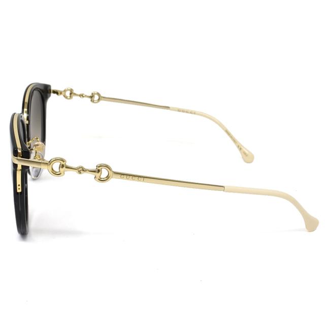 グッチ GUCCI サングラス アジアンフィット GG1015SK 004 メンズ レディース ユニセックス ブラック＋ブラウングラデーションサングラス_2