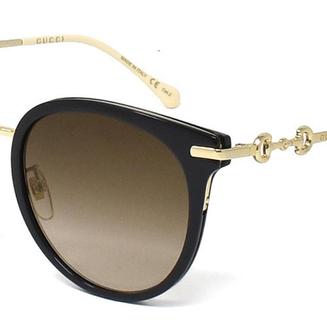グッチ GUCCI サングラス アジアンフィット GG1015SK 004 メンズ レディース ユニセックス ブラック＋ブラウングラデーションサングラス_3