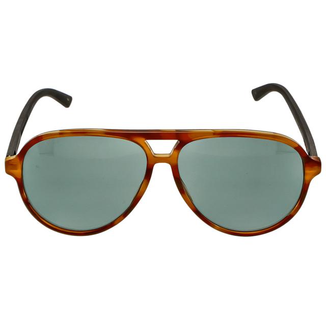 グッチ GUCCI サングラス アジアンフィット GG0423S 011 ティアドロップ型 メンズ ブラウン系マーブル＋グリーン系サングラス ブランド グッチ GUCCI サングラス アジアンフィット GG0423S 011 ティア