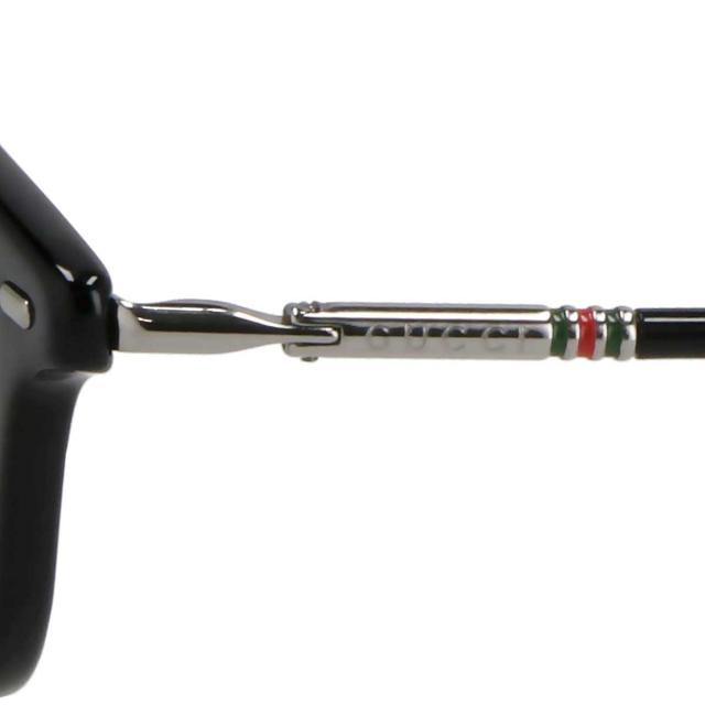 グッチ GUCCI オプティカルフレーム メガネ フレーム アジアンフィット GG0519OA-001 眼鏡 スクエア型 フレームのみ ブラック系メガネフ_3