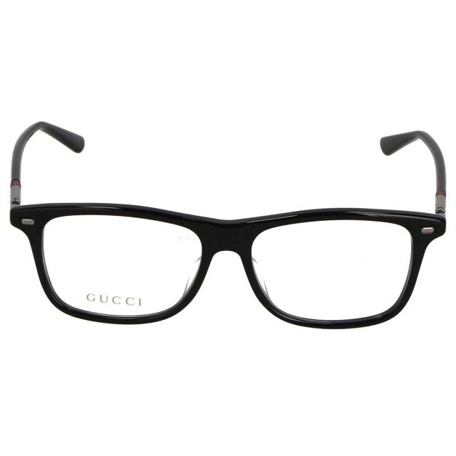 グッチ GUCCI オプティカルフレーム メガネ フレーム アジアンフィット GG0519OA-005 眼鏡 スクエア型 フレームのみ ブラック系メガネフ_1