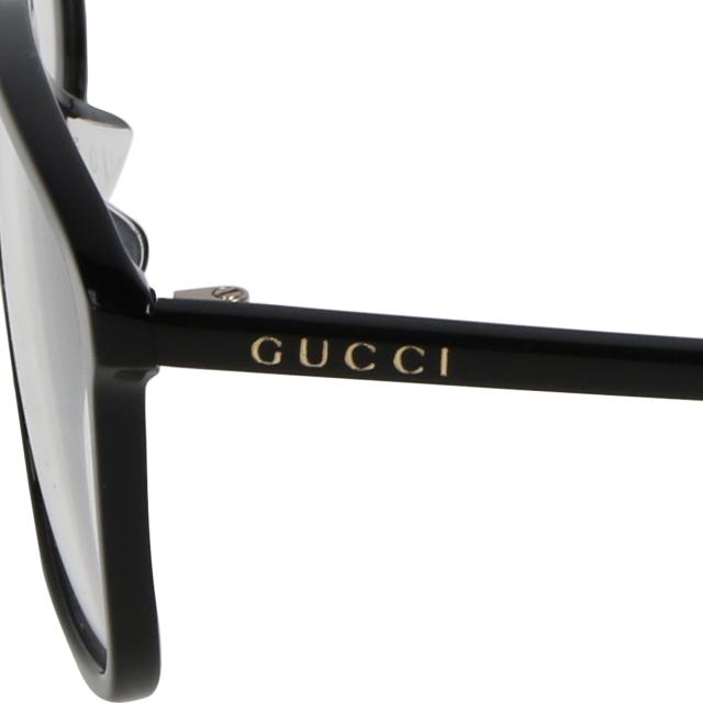 グッチ GUCCI メガネフレーム オプティカルフレーム GG0553OA-005 眼鏡 フレームのみ メンズ ブラック+グレーメガネフレーム ブランド 眼