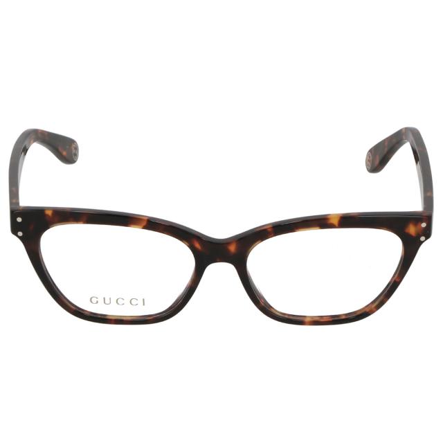 グッチ GUCCI オプティカルフレーム メガネ フレーム アジアンフィット GG0570O-006 眼鏡 ウェリントン型 フレームのみ ブラウン系メガネ_1