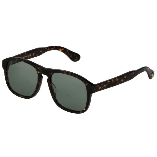 グッチ GUCCI サングラス アジアンフィット GG0583S 002 スクエア型 メンズ ブラウン系マーブル＋グレーサングラス ブランド 人気 プレゼ