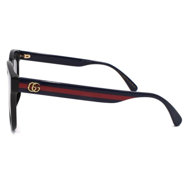 グッチ GUCCI サングラス アジアンフィット GG0855SK-002 UVカット アイウェア メンズ レディース ブラック+グレー紫外線対策 サングラス