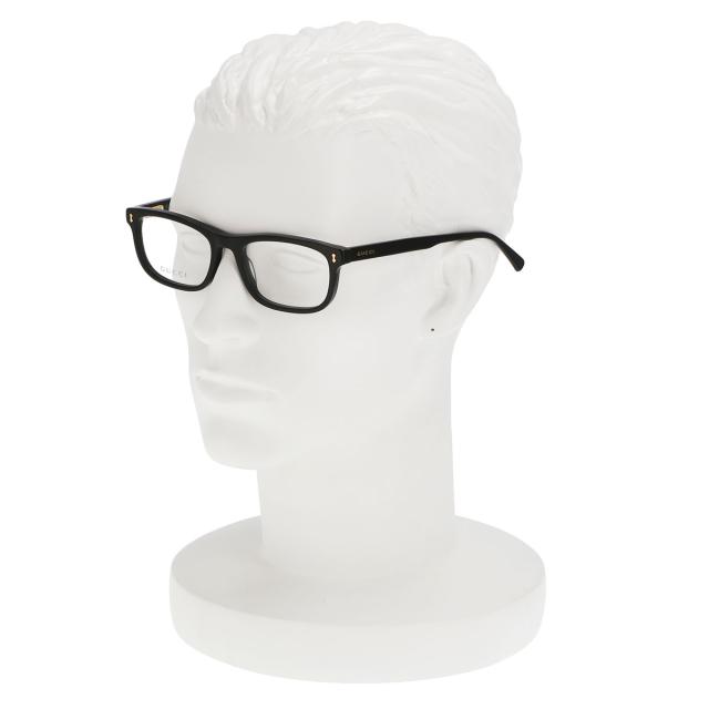 グッチ GUCCI オプティカルフレーム メガネ フレーム GG1046O-001 眼鏡 フレームのみ メンズ ブラックメガネフレーム ブランド 眼鏡 フレ