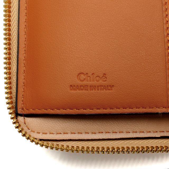 Chloe クロエ 3P0272 882 B9X PORTEFEUILLE 財布 二つ折り財布 折りたたみ財布 小銭入れ付き ラウンドファスナー ウォレット レディース_5