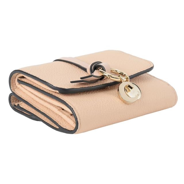 クロエ Chloe 財布 三つ折り財布 折りたたみ財布 小銭入れ付き アルファベット CHC21WP945 F57 6J5 レディース セメントピンク ミニ財布_2