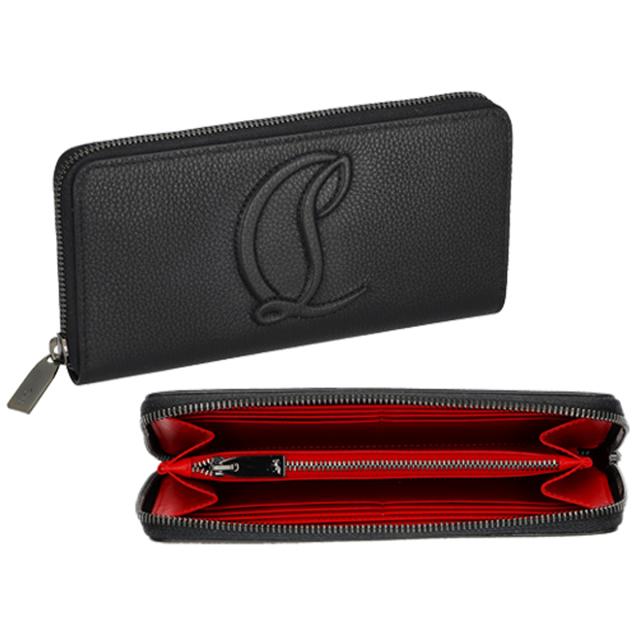 クリスチャンルブタン Christian Louboutin 財布 長財布 ラウンドファスナー長財布 小銭入れ付き 3235083 CM53 BY MY SIDE レディース 二 クリスチャンルブタン Christian Louboutin 財布 長財布 ラウンド
