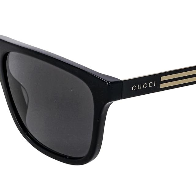 グッチ GUCCI サングラス GG0687S-001 アイウェア EYEWEAR スクエア型 メンズ ブラック+グレー 紫外線対策 サングラス ブランド 人気 プ グッチ GUCCI サングラス GG0687S-001 アイウェア EYEWEAR スクエア型