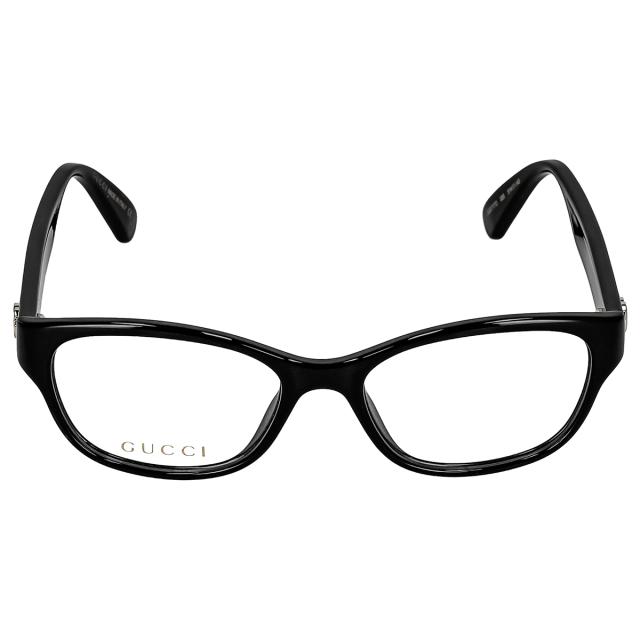 グッチ GUCCI メガネ フレーム 眼鏡 フレームのみ GG0717O 005 オプティカルフレーム ウェリントン レディース ブラック メガネフレーム_1