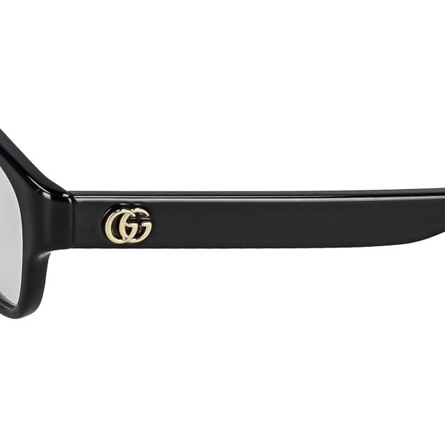 グッチ GUCCI メガネ フレーム 眼鏡 フレームのみ GG0717O 005 オプティカルフレーム ウェリントン レディース ブラック メガネフレーム_3