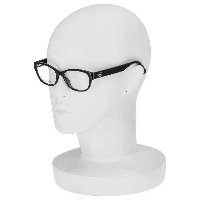 グッチ GUCCI メガネ フレーム 眼鏡 フレームのみ GG0717O 005 オプティカルフレーム ウェリントン レディース ブラック メガネフレーム_4