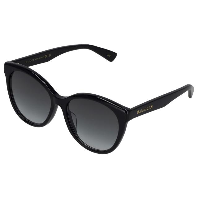 グッチ GUCCI サングラス アイウェア UVカット ウェリントン GG1171SK-002 レディース ブラック+グレー 紫外線対策 サングラス ブランド