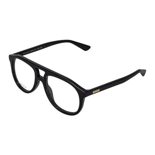 グッチ GUCCI メガネ フレーム 眼鏡 フレームのみ GG1320O-001 アイウェア EYEWEAR ティアドロップ型 アビエーター型 メガネフレーム ブ